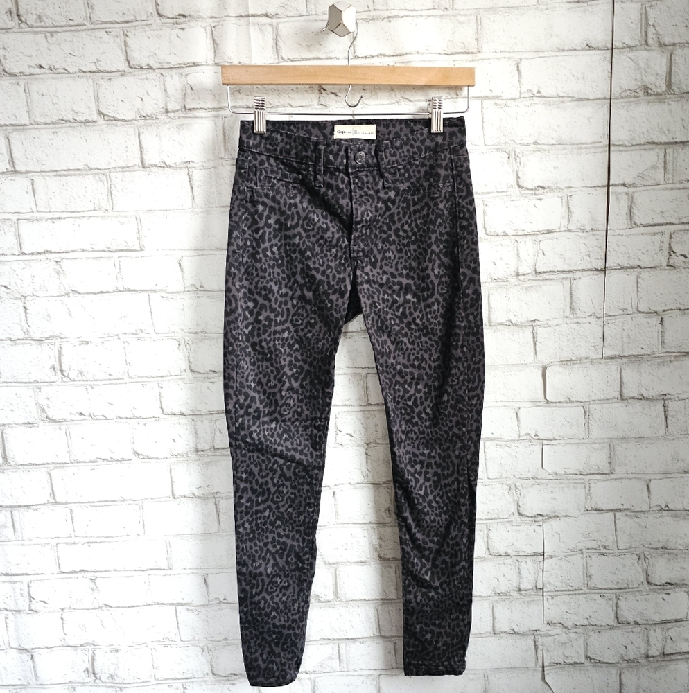 GAP 1969 Leopard Print Easy Leggings, 25